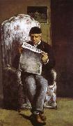 Paul Cezanne Portrait de la mere de l artiste oil painting on canvas